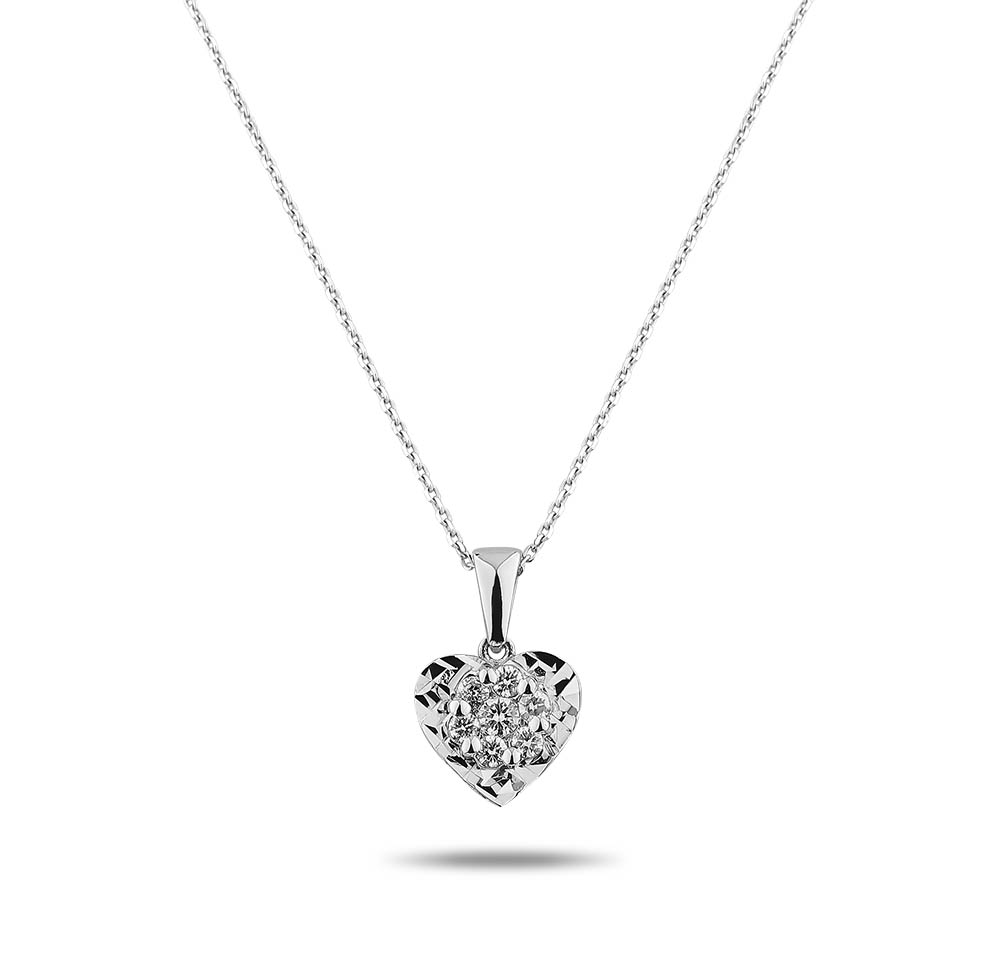 0.19 Karat Pırlantalı Reina Kolye